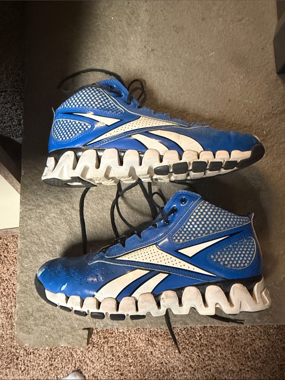 REEBOK ZIG PRO FUTURE MENS SIZE 10.5 **SANITIZED**
